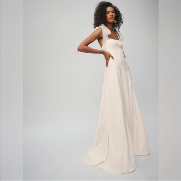 ⚡️⚡️NWT REFORMATION Balsam Dress in Ivory, Size 4 - Picture 4 of 16